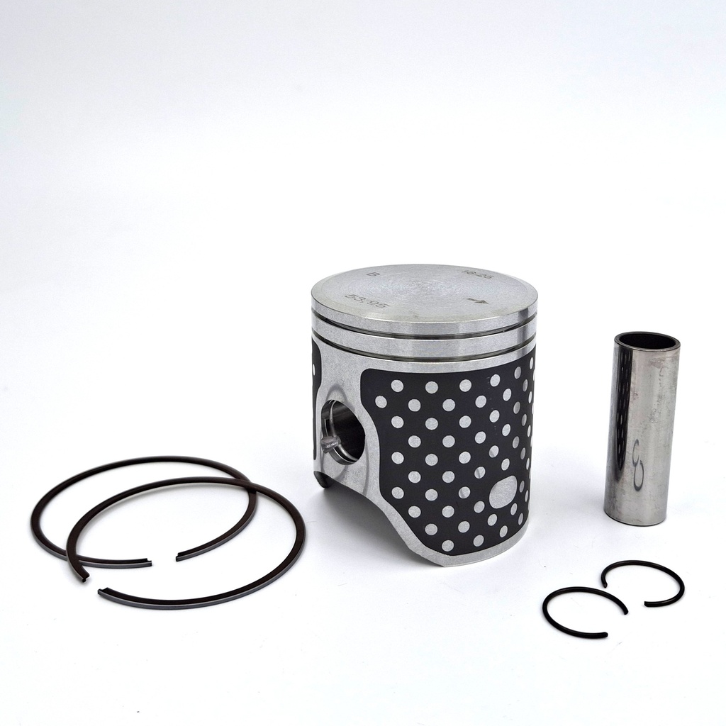 PKM3070 KIT PISTONE & INSERTO TESTA 12° KTM SX-EXC125 2001-2025 / HUSQVARNA TC125 2014-2025 - TE125 2014-2016 - TX125 2017-2019 / GAS GAS MC125 2021-2025 D. 54
