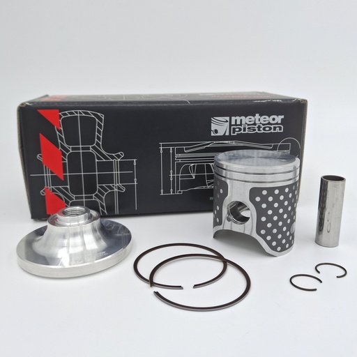 PKM3070 KIT PISTON & HEAD INSERT 12° KTM SX-EXC125 2001-2025 / HUSQVARNA TC125 2014-2025 - TE125 2014-2016 - TX125 2017-2019 / GAS GAS MC125 2021-2025 D. 54