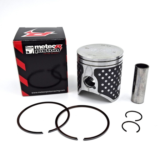 P3070 PISTONE KTM SX-EXC125 2001-2027 / HUSQVARNA TC-TE125 2014-2027 - TX125 2017-2019 / GAS GAS MC125 2021-2027 D. 54 Doppio segmento - Testa 12° - Oil Dots